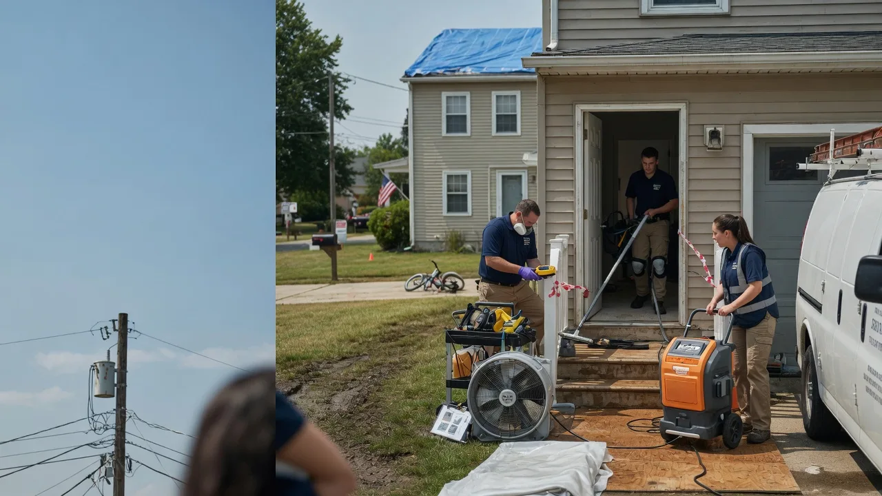 Water Damage Repair in Middleburg, PA near me